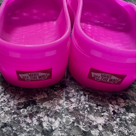 Vans Slip-on Mule Shoe Hot Pink US10 - Picture 5 of 5